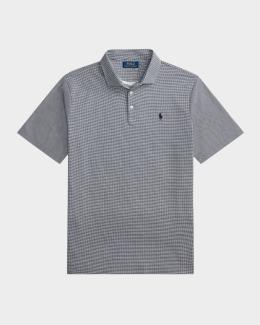 Polo Ralph Lauren Men's Relaxed Fit Stripe Textured Polo Shirt