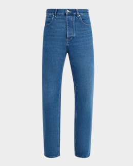 Bottega Veneta Men's New Eco Wash Denim Carpenter Pants | Neiman