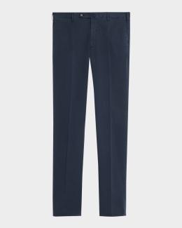 Zanella Men's Solid Active Stretch Pants | Neiman Marcus