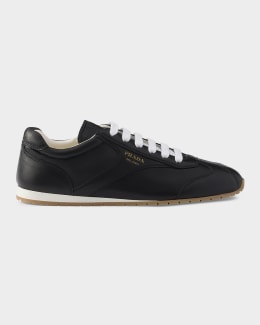 Collapse Re-Nylon & Suede Low-Top Sneakers | Neiman Marcus
