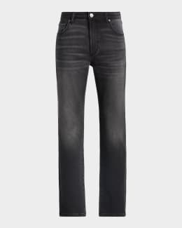 PURPLE Men's Patent Film Coated Skinny Jeans | Neiman Marcus
