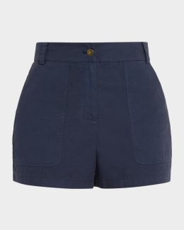 て*ん様 Brook ショートパンツ　ネイビー Ramy Brook Hilary Denim Shorts | Neiman Marcus