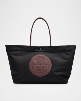 Tory Burch Perry Mini Leather Crossbody Tote Bag | Neiman Marcus