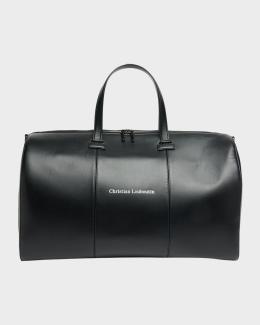 Christian Louboutin Men's Funky Leather Empire Spikes Weekender