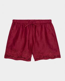 パンツ jersey shorts lace S jersey shorts lace black
