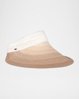 Eugenia Kim Jo Raffia Crochet Bucket Hat | Neiman Marcus display picture 2