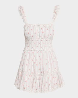 sachin and babi light blue dress LoveShackFancy Women's Natasha Dress – Saint Bernard