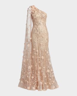 mac duggal sequin tiered long sleeve tulle dress Mac Duggal Cocktail Dress