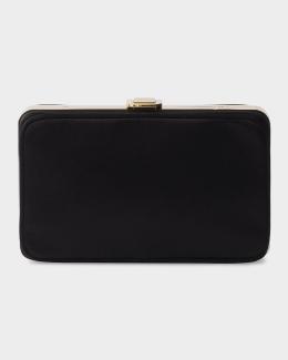 Givenchy Antigona Slouchy Clutch Bag in Leather | Neiman Marcus