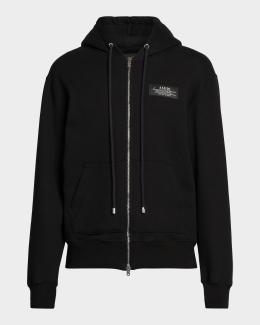 Prada Men's Technical Fabric Hoodie | Neiman Marcus