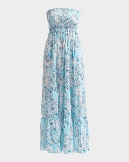 lilly pulitzer blue dress Women's Riegan Maxi in Capri Shelden Roomier fit.Enjoy extra hem flexibility with this style Women Size L Lilly Pulitzer