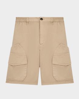 LOEWE Men's Anagram Denim Shorts | Neiman Marcus
