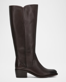 Frye Harness 8R Leather Knee Boots | Neiman Marcus