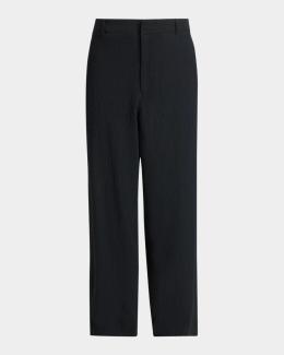 Homme Plissé Issey Miyake Men's Basics Pleated Trousers | Neiman