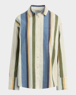 Smythe Box Pleat Shirt | Neiman Marcus