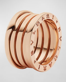 Rose gold bvlgari ring new arrivals