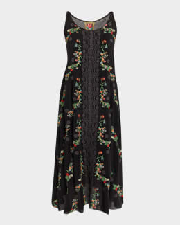 chinese dress ladies Simkhai Women's Riona Embellished Bustier Gown in Black, Size 2
