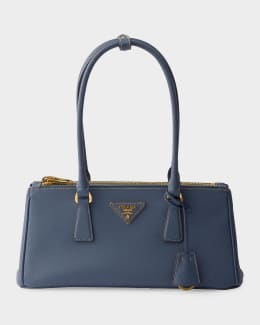 Prada Small Leather Top-Handle Bag | Neiman Marcus