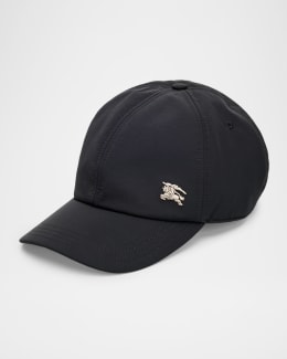 Burberry Men's Nylon Metal-EKD Baseball Cap | Neiman Marcus