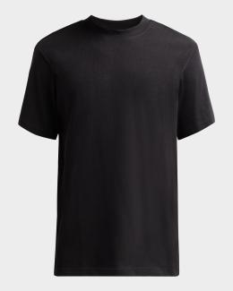 Moncler Grenoble Men's Cotton Logo Long-Sleeve T-Shirt | Neiman Marcus