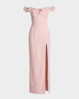 Mac Duggal Floral-Embroidered Lace Illusion A-Line Mini Dress | Neiman  Marcus