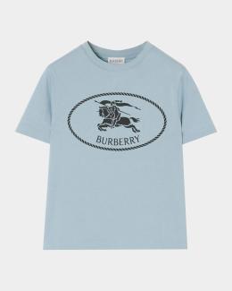 Burberry Boy's Flag Cotton T-Shirt, Size 4-14 | Neiman Marcus