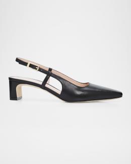 Veronica Beard Pamela Suede Slingback Pumps | Neiman Marcus