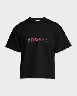 Versace Jeans Couture Medusa Cotton T-Shirt | Neiman Marcus
