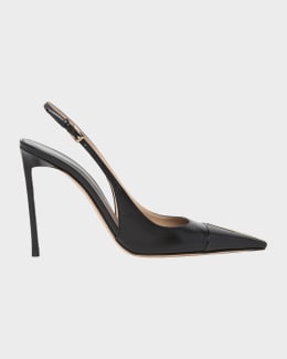 TOM FORD Tejus 85mm Croc-Embossed Leather Mary Jane Pumps | Neiman