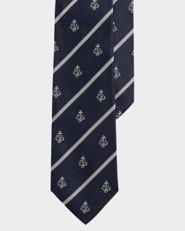 Ralph Lauren Purple Label Men's Paisley Silk Twill Tie | Neiman Marcus