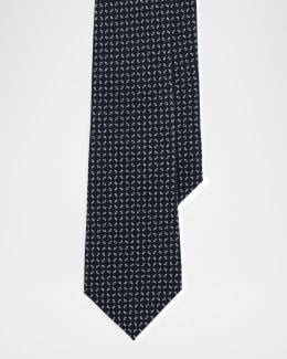 Ralph Lauren Purple Label Men's Delave Linen and Viscose Tie