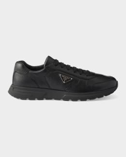 Prada Men's Leather Driving Shoes | Neiman Marcus