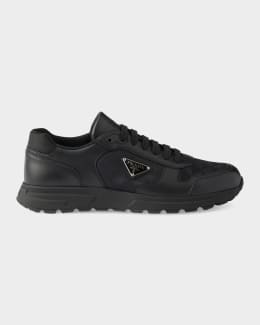 Prada Men's Cloudbust Thunder Knit Fabric Sneakers | Neiman Marcus