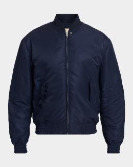 AVIREX Men's MA-1 Nylon Bomber Jacket | Neiman Marcus
