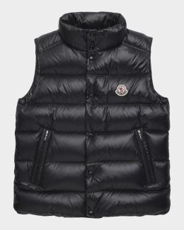 Moncler Girl's Ghany Down Vest, Size 12-14 | Neiman Marcus