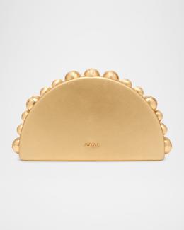 Cult Gaia Solene Mini Sculptural Beaded Top-Handle Bag | Neiman Marcus