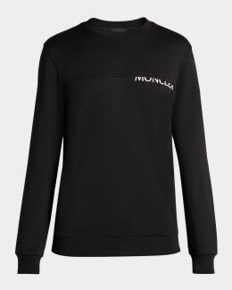 Amiri Men's MA Quad Jacquard Crewneck Sweatshirt | Neiman Marcus
