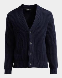Prada Men's Wool Cardigan | Neiman Marcus