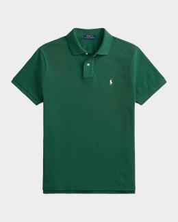 Polo Ralph Lauren Men's Classic-Fit Stretch Mesh Zip Polo Shirt