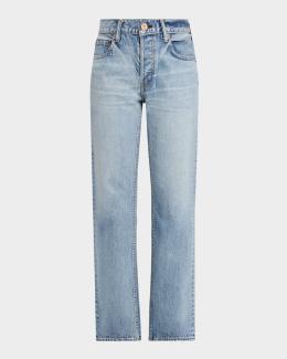 The Row Lesley Cropped Jeans | Neiman Marcus