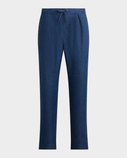 Ralph Lauren Purple Label Men's Gregory Hand-Tailored Silk-Linen