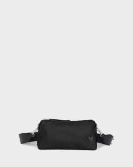 Ami Paris Logo Shoulder Bag | Neiman Marcus