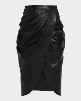 Jason Wu Collection Pleated Floral-Print Chiffon Midi Skirt