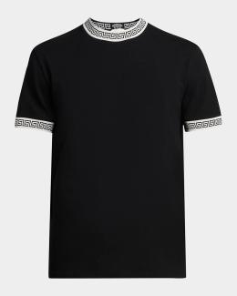 Versace Men's Medusa Logo T-Shirt | Neiman Marcus