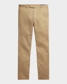 Polo Ralph Lauren Men's Heritage Flat Front Cotton Twill Chinos