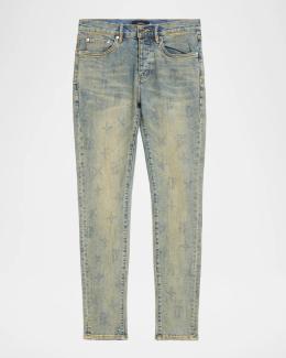 Ksubi Men's Chitch Paint Splatter Skinny Jeans | Neiman Marcus