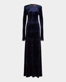 ralph lauren blue velvet dress Collection Willow Velour Evening AW.Bridal Mermaid Halter Neckline FOJ2025 Pleating at the bodice Select Shoe size:40