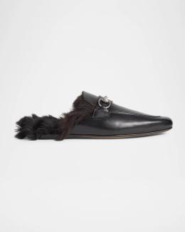 Gucci Princetown Leather Mules | Neiman Marcus