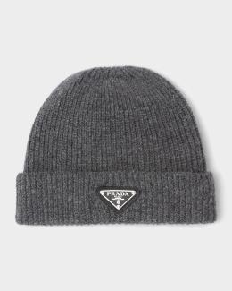 Prada Wool and Cashmere Beanie | Neiman Marcus