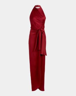 silvia tcherassi halter dress Dido Purple 2026 VICOLO